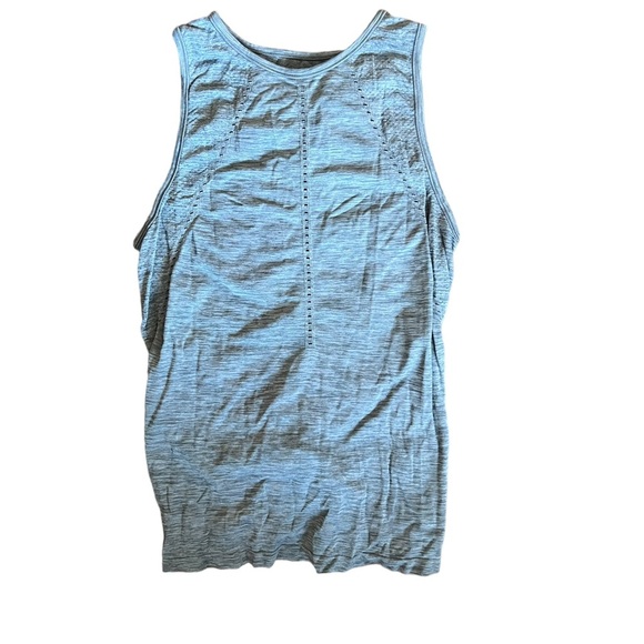 Athleta Seamless Gray Workout Top XS - Picture 2 of 4